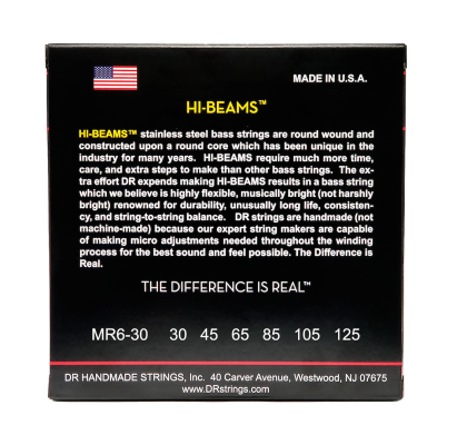 DR Strings Hi-Beam MR6-30