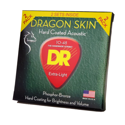 DR Strings Dragon Skin DSA-2/10