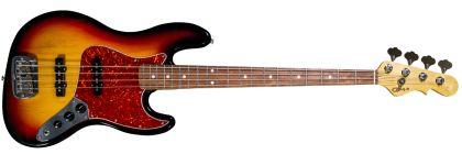 G&L USA Fullerton Deluxe JB - 3-Tone Sunburst