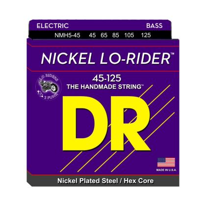 DR Strings Nickel Lo-Rider NMH5-45