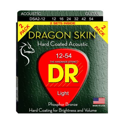 DR Strings Dragon Skin DSA-2/12