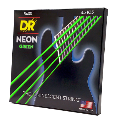DR Strings Neon Green NGB-45