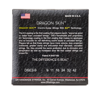 DR Strings Dragon Skin DSE-2/9