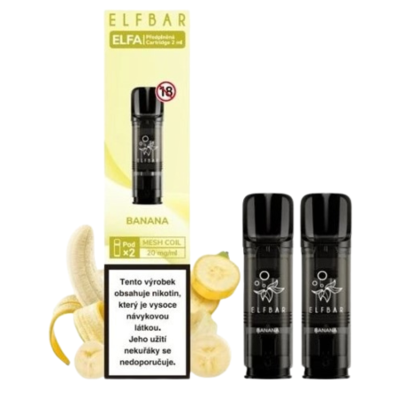 ELF Bar ELFA POD Banana (Banán) 20mg