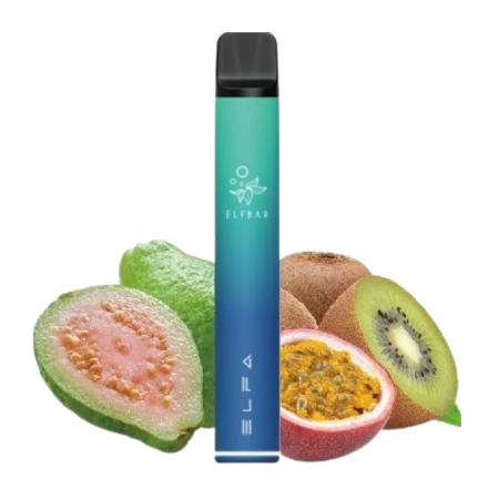 Elf Bar ELFA Kiwi Passionfruit Guava (Kiwi, marakuja a guava) 20mg