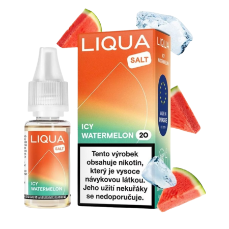 LIQUA Salt Icy Watermelon (Ledový vodní meloun) 10ml