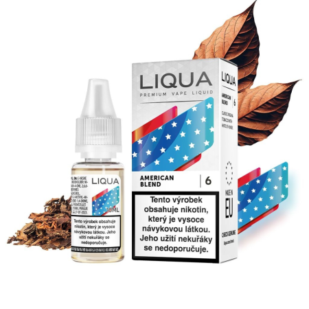 LIQUA American Blend (Americká tabáková směs) 10ml