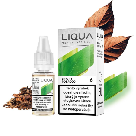 LIQUA Bright Tobacco (Virginská tabáková směs) 10ml
