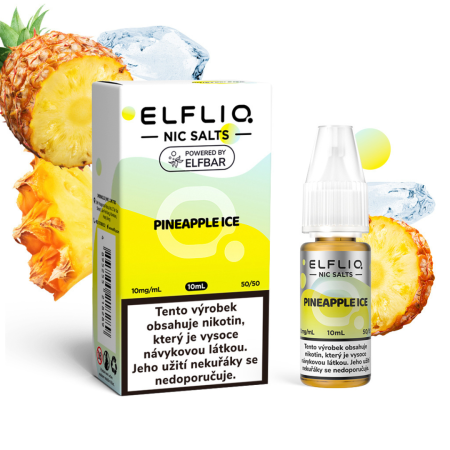 Elfliq Salt Pineapple Ice (Ledový ananas) 10ml