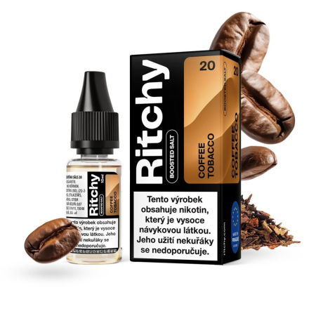 Ritchy Salt Coffee Tobacco (Tabák s kávou) 10ml