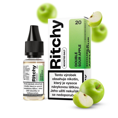 Ritchy Salt Double Sour Apple (Kyselé jablko) 10ml