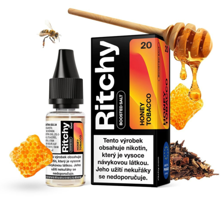 Ritchy Salt Honey Tobacco (Tabák s medem) 10ml
