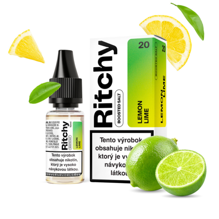 Ritchy Salt Lemon Lime (Citron a limetka) 10ml