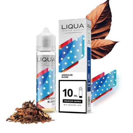 LIQUA Mix&Go American Blend (Americká tabáková směs) 10ml