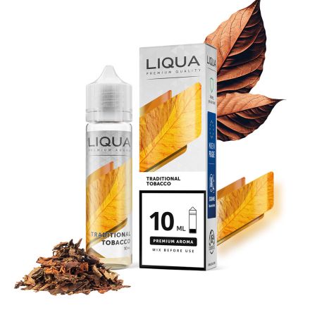 LIQUA Mix&Go Traditional Tobacco (tradiční tabák) 10ml