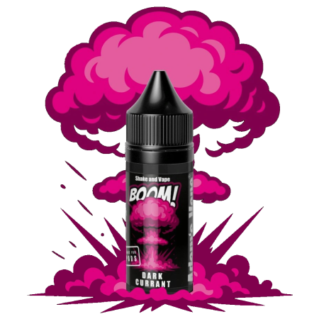 Adam´s Vape Boom Dark Currant (Černý rybíz a modré hrozny) 5ML