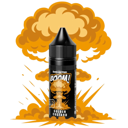 Adam´s Vape Boom Golden Custard (Vanilkový custard s medem) 5ML