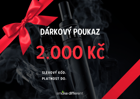 Dárkový voucher 2000 Kč
