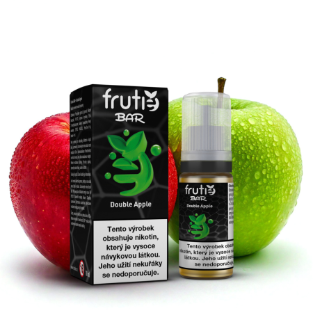 Frutie BAR Juice Double Apple (Dvojité jablko) - bez nikotinu 10ml