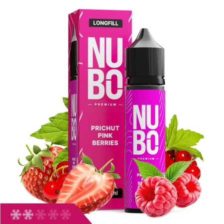 NUBO Premium Pink Berries (Chladivá jahoda s malinami a rybízem) 10ml