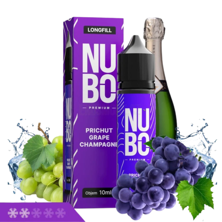 NUBO Premium Grape Champagne (Chladivé hroznové víno se šampaňským) 10ml
