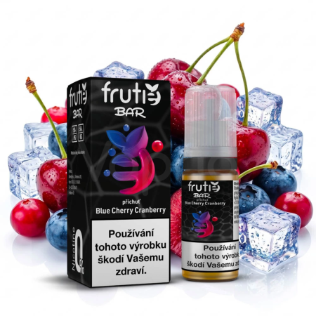 Frutie BAR Juice Blue Cherry Cranberry (Modrá třešeň a brusinka) - bez nikotinu 10ml
