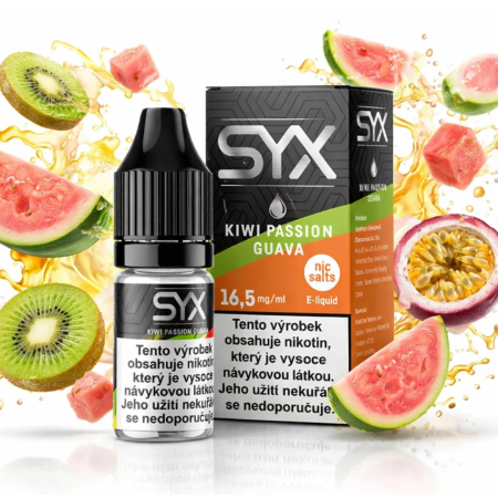 SYX KIWI PASSION GUAVA 16,5 mg (kiwi, maracuji a kvajávy) 10ml