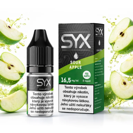 SYX SOUR APPLE 16,5 mg (jablko) 10ml
