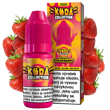 KURA COLLECTION STRAWBERRY 16,2MG (jahoda) 10ML