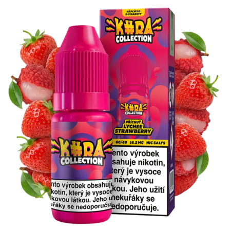 KURA COLLECTION LYCHEE STRAWBERRY 16,2MG (liči, jahoda) 10ML