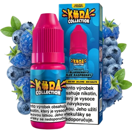 KURA COLLECTION BLUEBERRY BLUE RASPBERRY 16,2mg (borůvka, malina) 10ml