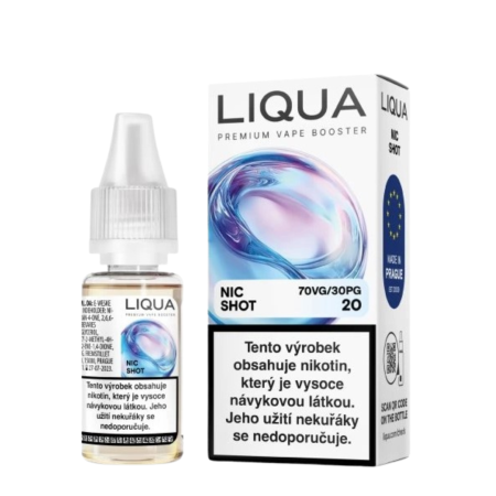  Liqua Nic Shot Booster 10ml (VG70/PG30) 20mg