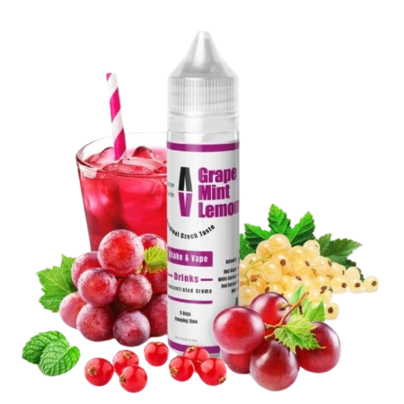 Adam´s vape Grape Mint Lemonade (hroznová limonáda) 10ml