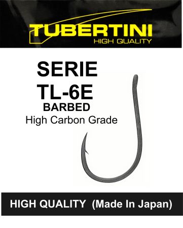 Tubertini háčky SERIE TL-6E BARBED 18