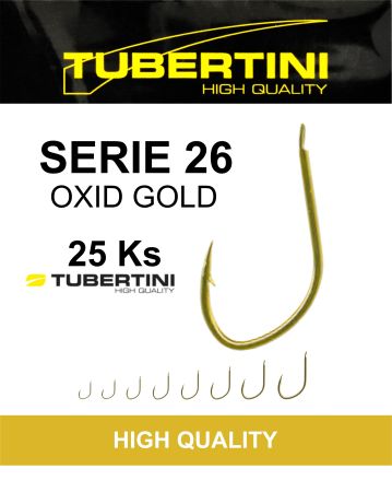 Háčky Tubertini Série 26 OXID GOLD 12