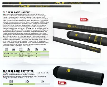 Náhradní koncovka k podběrákové tyči Tle Sx Hi