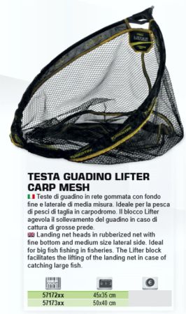 Hlava podberaku LIFTER CARP MESH 45X35