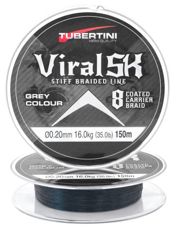 Tubertini Viral SK šňůra 8 pramenná 150 m / 0,08 mm