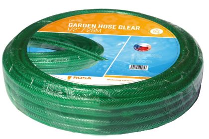 Hadice zahradní ROSA průhledná 1/2