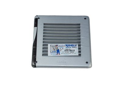 Mřížka ventilační kovová hliníková elox. 140 x 140 mm