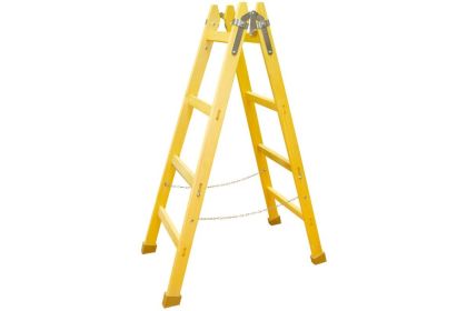 Štafle dřevěné PROFI, 4 příčky, L = 136,5 cm, ENPRO