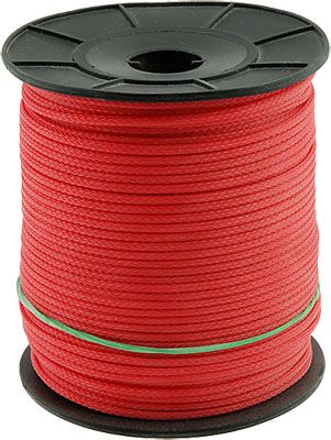 Zednický provázek červený 50 m - průměr 2 mm  (DOPRODEJ od dodavatele)