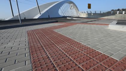 CSB CIHLA 6 pro nevidomé 10 × 20 × 6 cm Červená (paleta 11,52 m² / vrstva 0,96 m²)