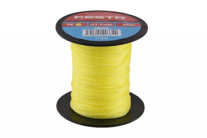 Provázek zednický FESTA 1,7 mm 50 m žlutý