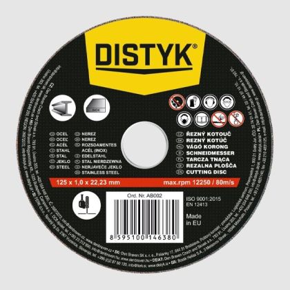 DenBraven Řezný kotouč 125×1,0×22,23 mm T41