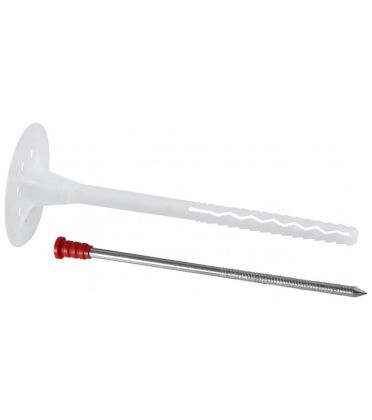 TK-FI-10220ML univerzální talířová hmoždinka zatloukací, s prodlouženou expanzí, kovový trn, dloží B