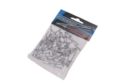 Nýty ALU 4,0 x 14 mm, 50 ks