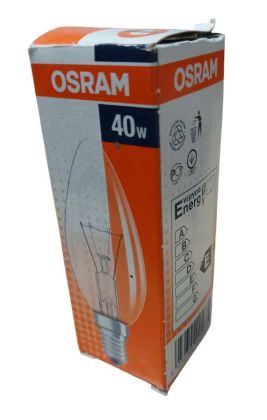 OSRAM Žárovka čirá CLASSIC B 40W/E14