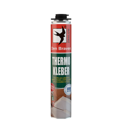 DenBraven Thermo Kleber pistolová doza 750 ml lepící pěna na EPS, XPS