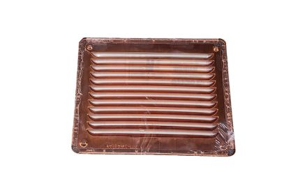 Mřížka ventilační kovová měděná 193 x 165 mm